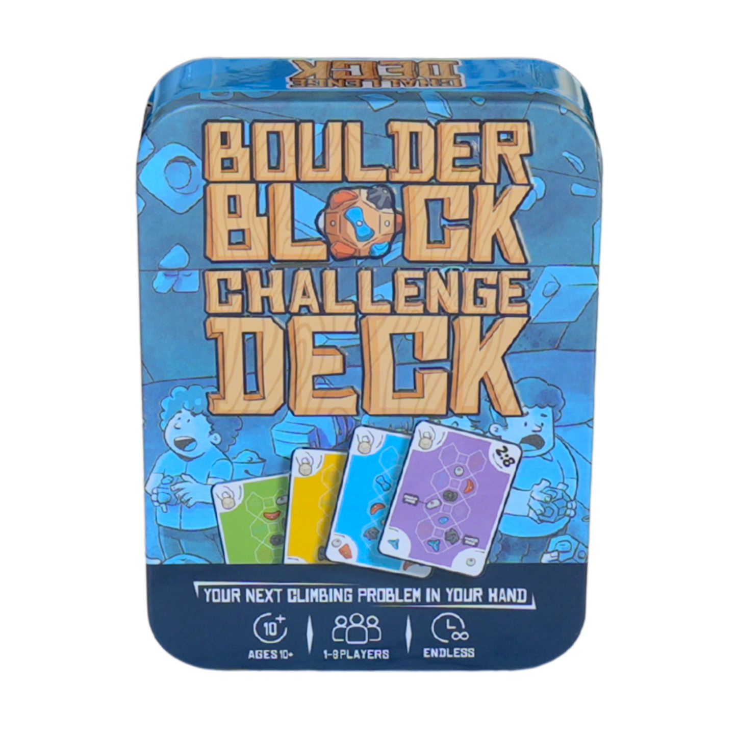 Boulder Block Challenge Deck